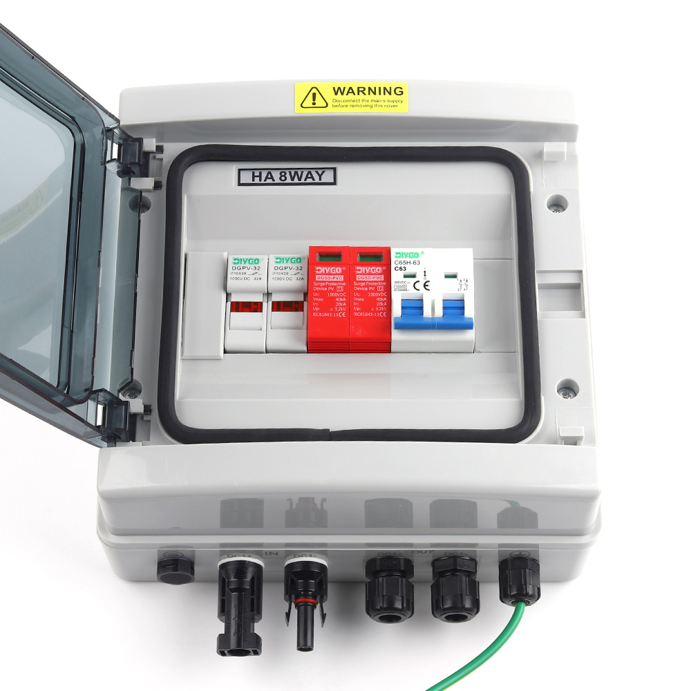 Solar Combiner Box - 500 В 1 вход 1 выход
