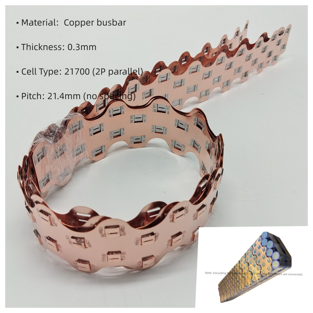 Bus Bar Copper - WELLGO производитель силовых аккумуляторов, шина 22,5