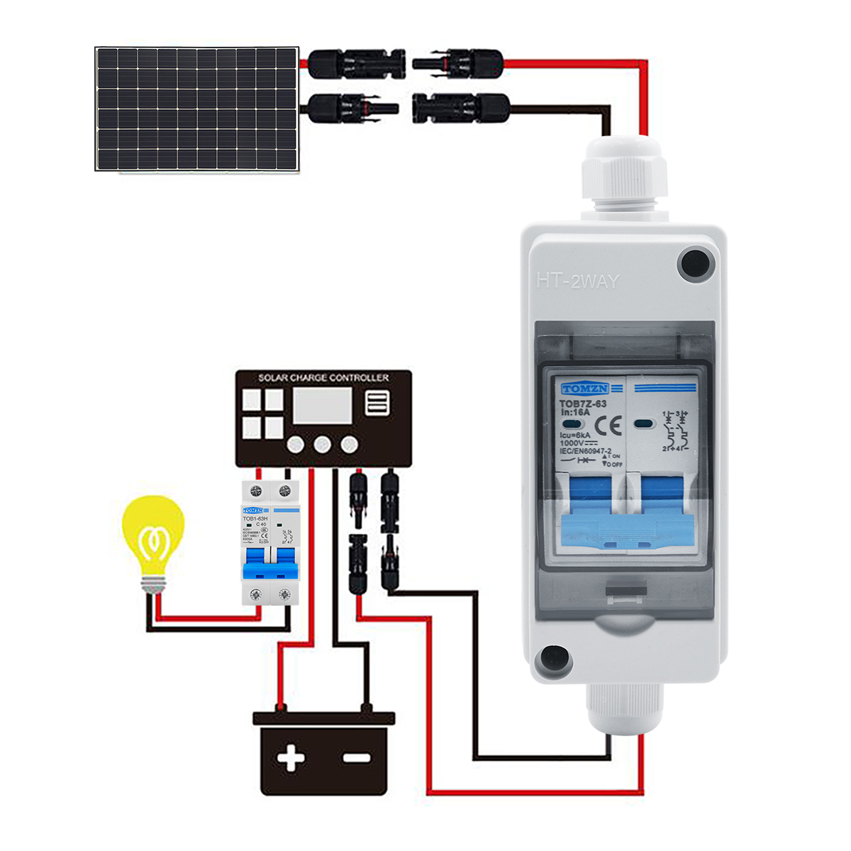 1 шт. Солнечный фотоэлектричес – обзор и цена Solar Combiner Box