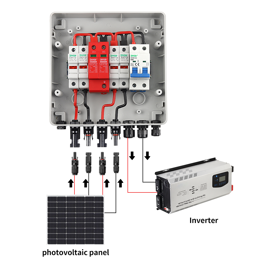 IP65 500 В 2 в 1 выходной фото – обзор и цена Solar Combiner Box