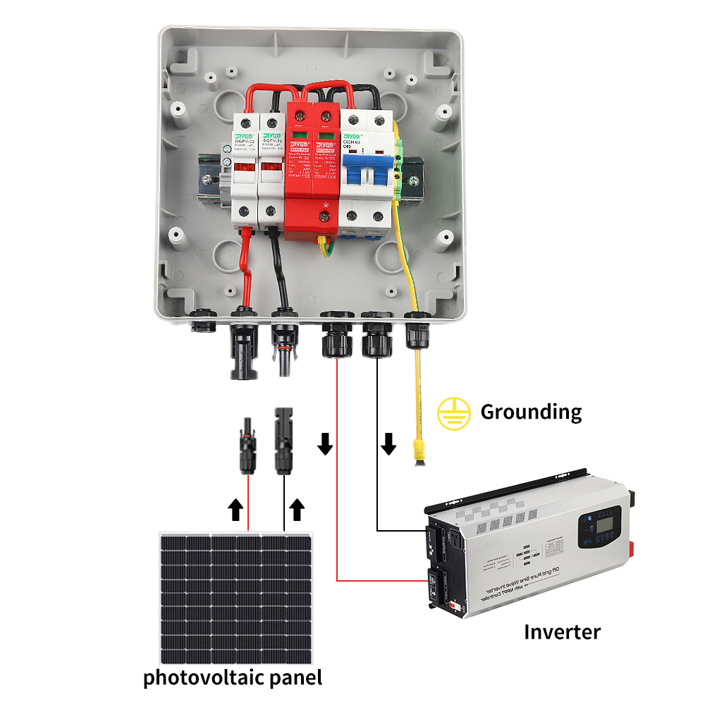 PV Combiner Box 500 В постоянн – обзор и цена Solar Combiner Box